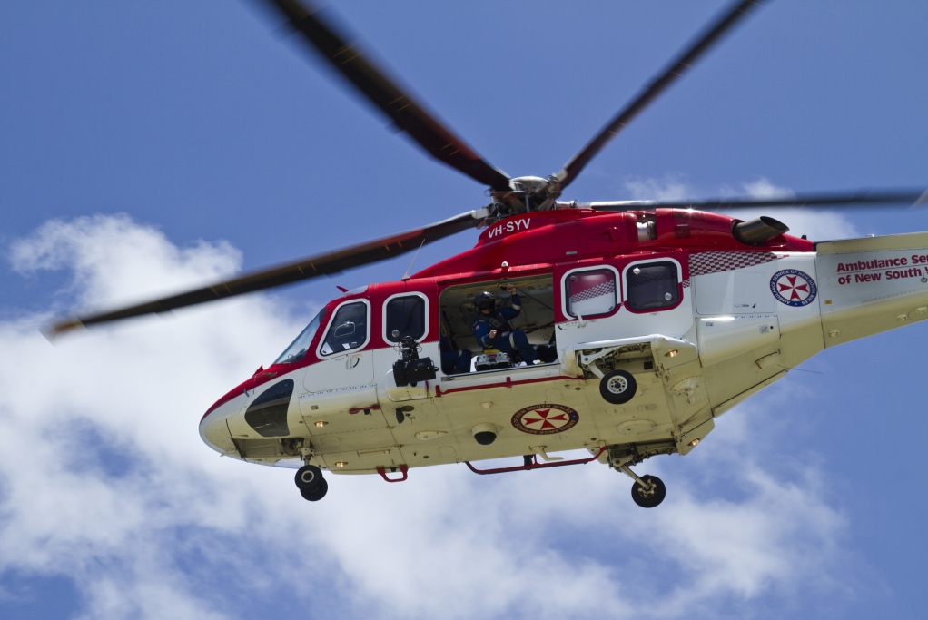 medical helicopter